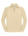 Sweater met Rits Fruit of the Loom Iconic Premium Dessert Sand